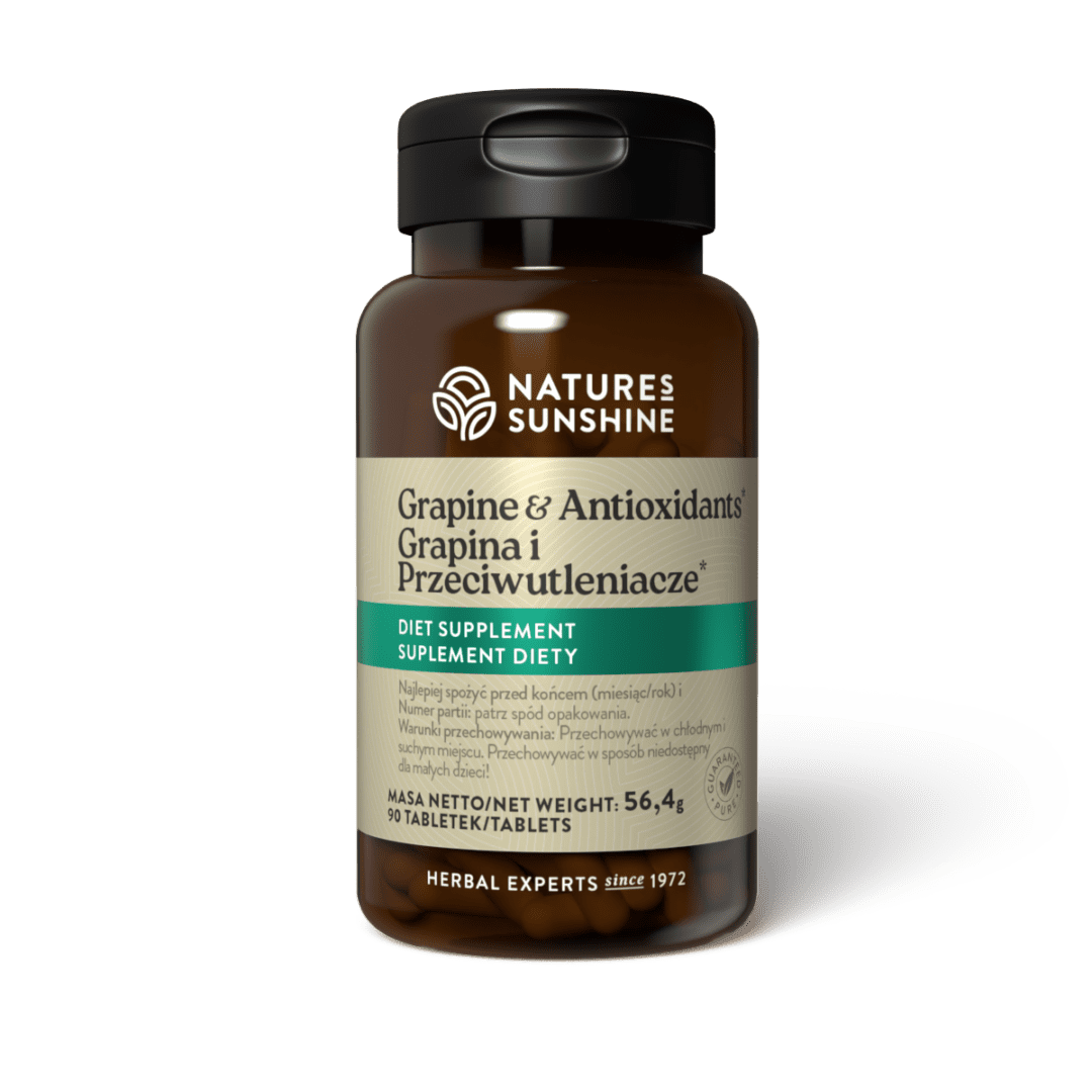 Grapina i przeciwutleniacze (90 tabl.) Nature's Sunshine NSP