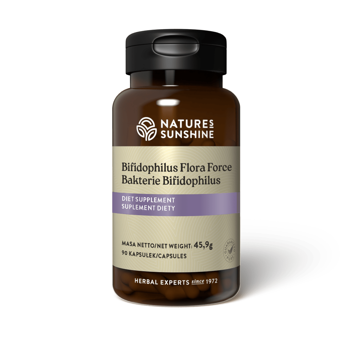 Bifidophilus-baktērijas (90 kapsulas) Nature's Sunshine NSP